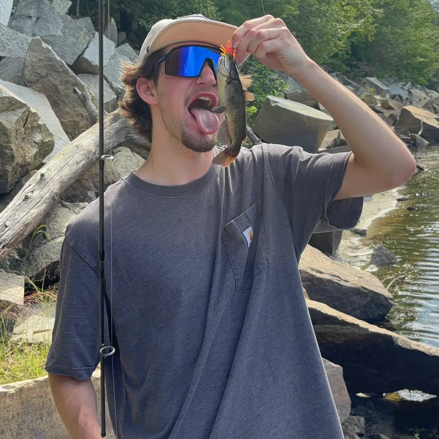 recently logged catches