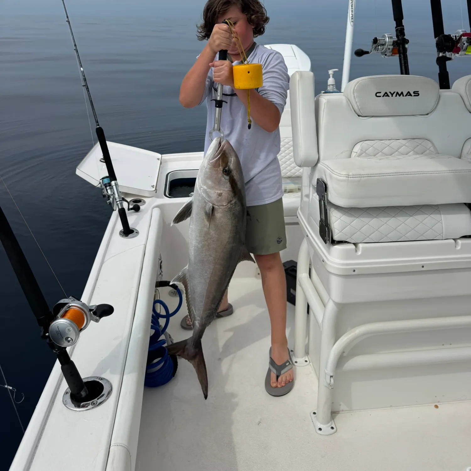 The most recent Greater amberjack catches on Fishbrain