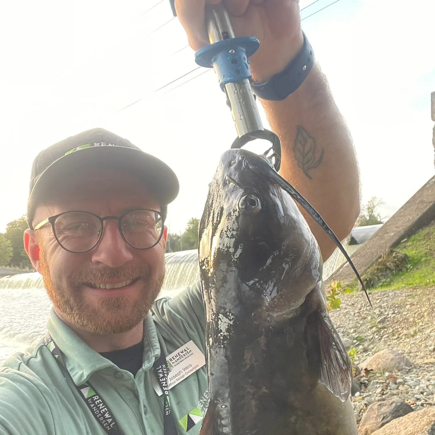 Channel catfish caught on Fishbrain