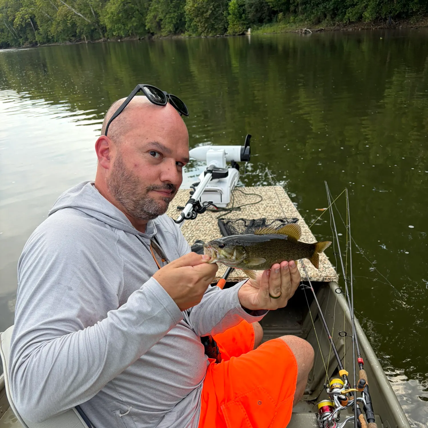 Smallmouth bass caught on Fishbrain