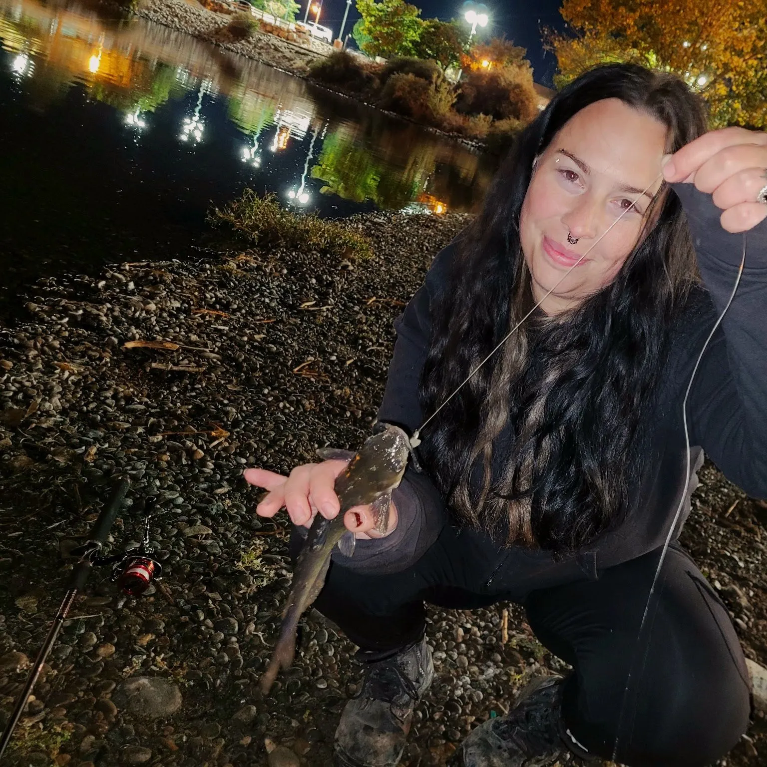 Channel catfish caught on Fishbrain