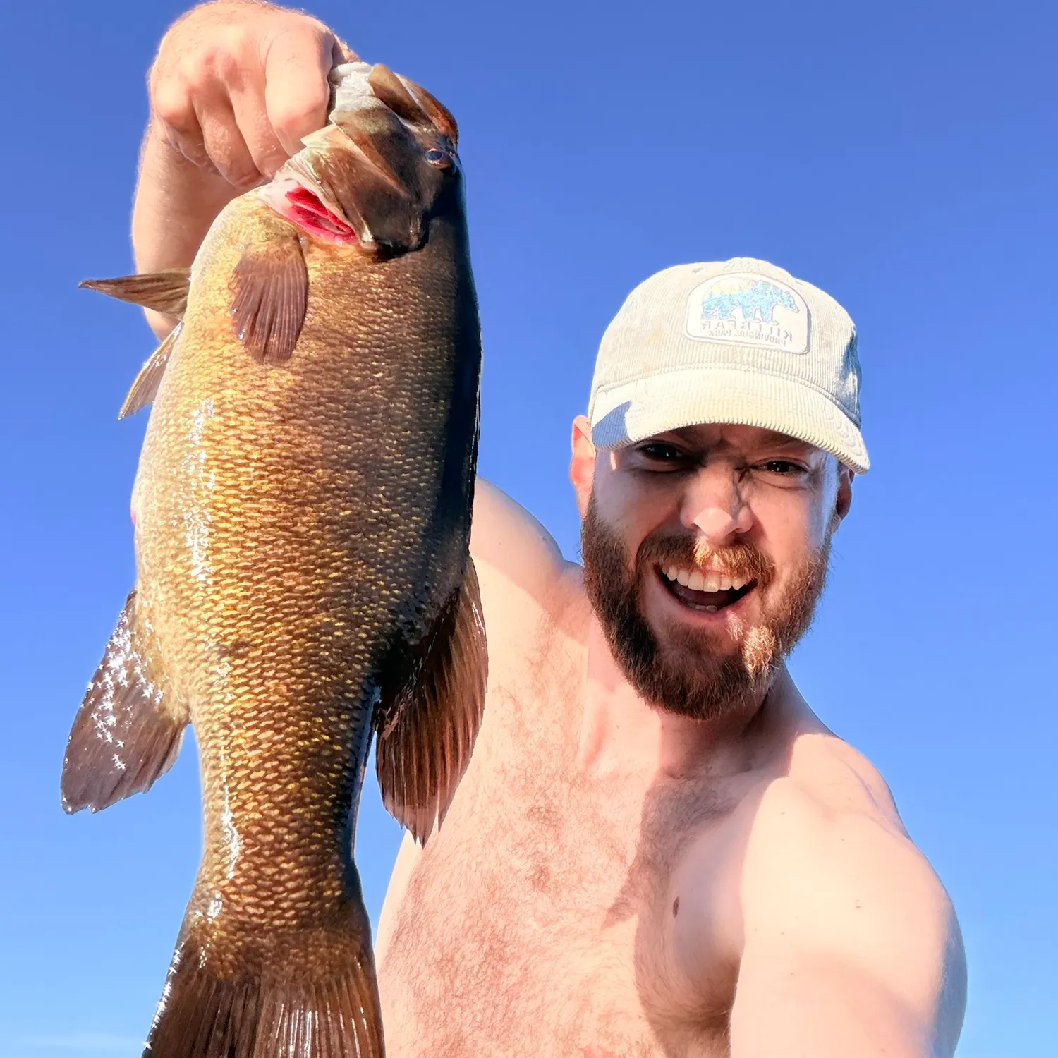 Smallmouth bass caught on Fishbrain