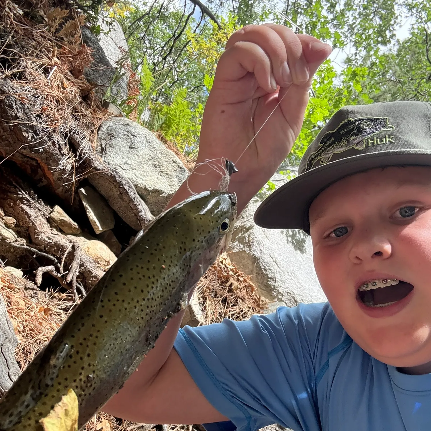 Rainbow trout caught on Fishbrain