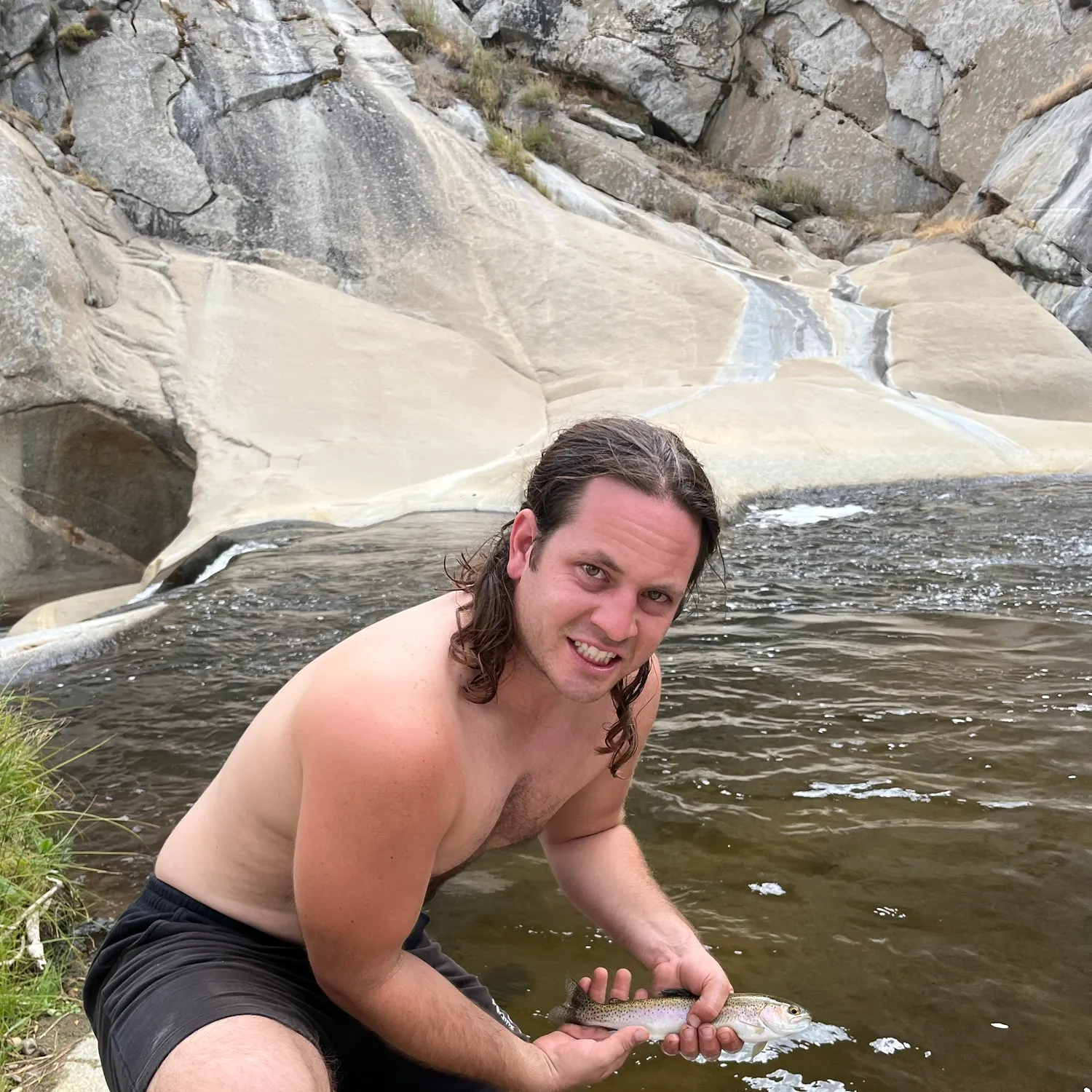 Rainbow trout caught on Fishbrain