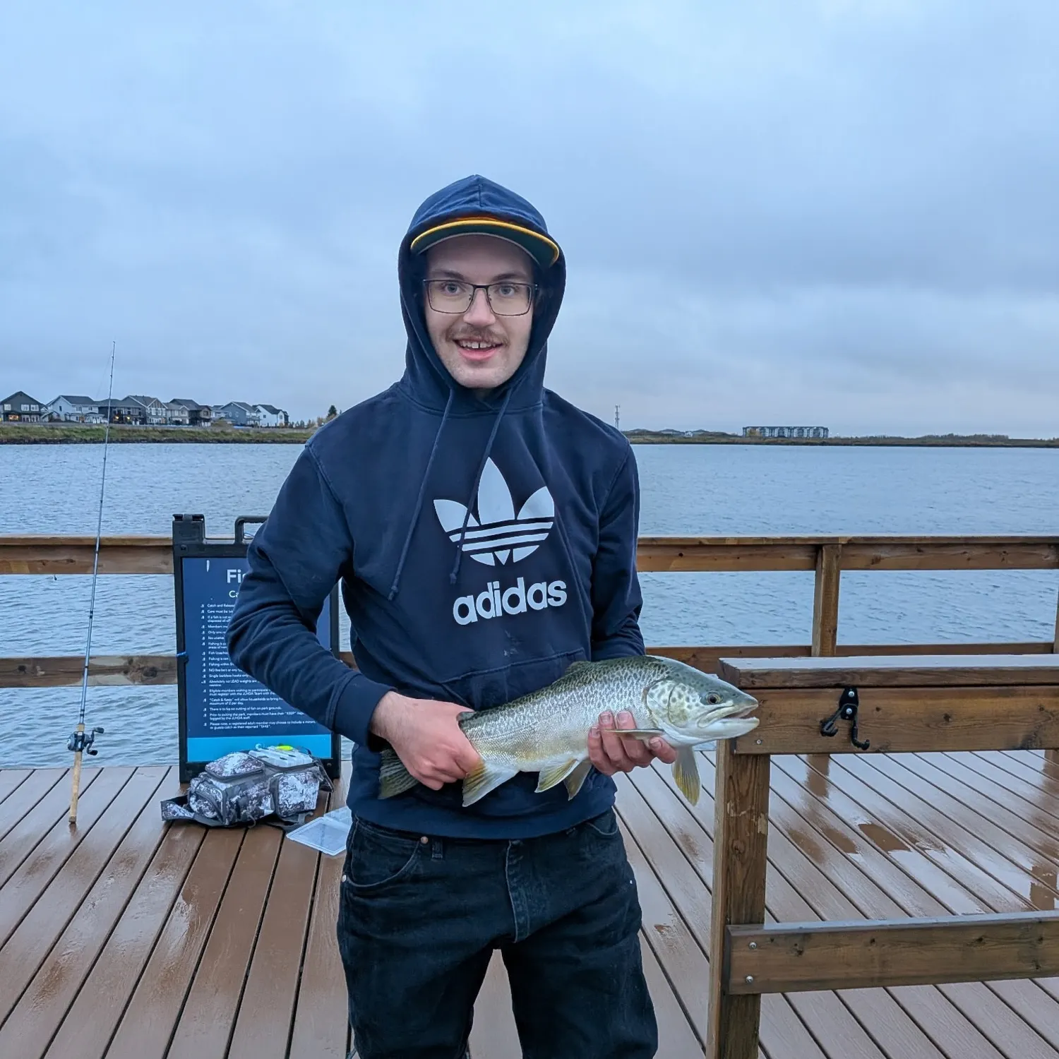 Tiger trout caught on Fishbrain