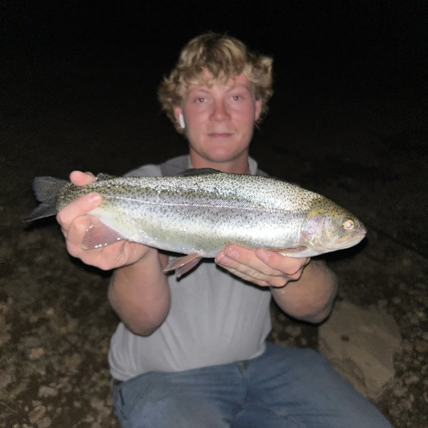 Rainbow trout caught on Fishbrain