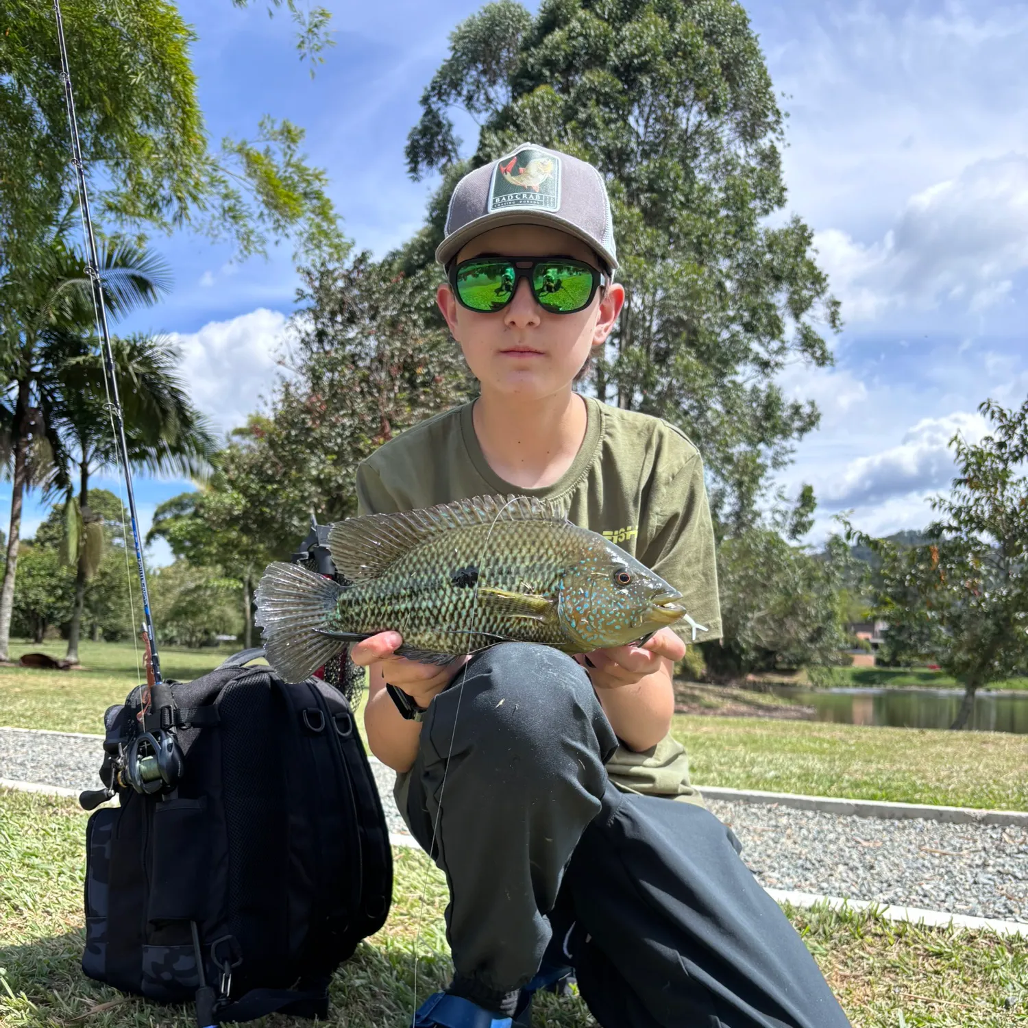 The most recent Turquoise cichlid catches on Fishbrain