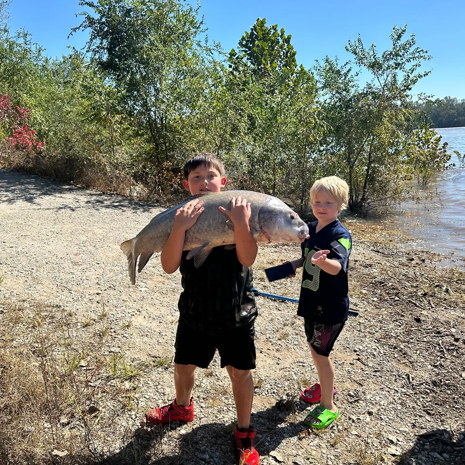 Bigmouth buffalo caught on Fishbrain