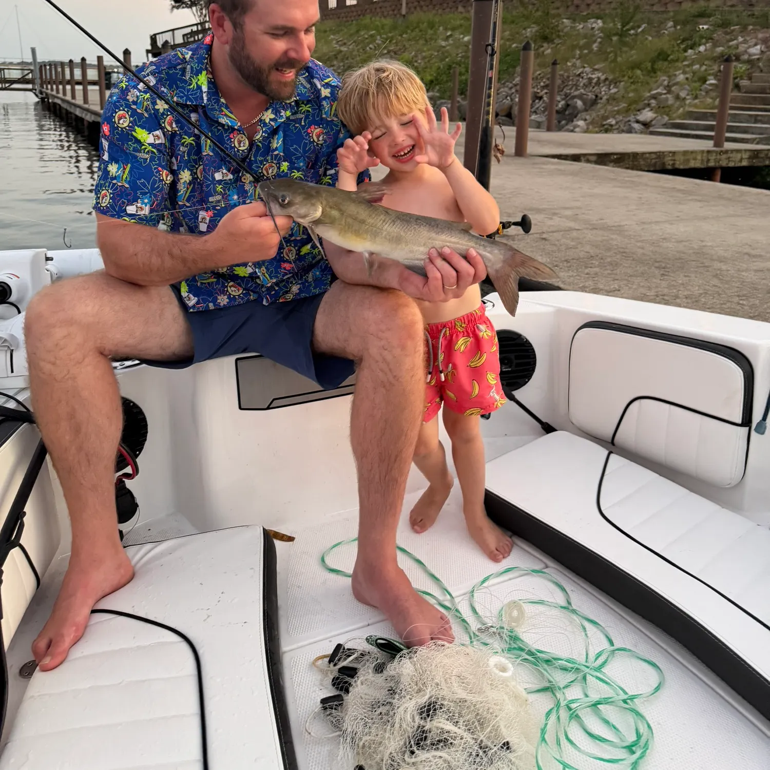 Channel catfish caught on Fishbrain