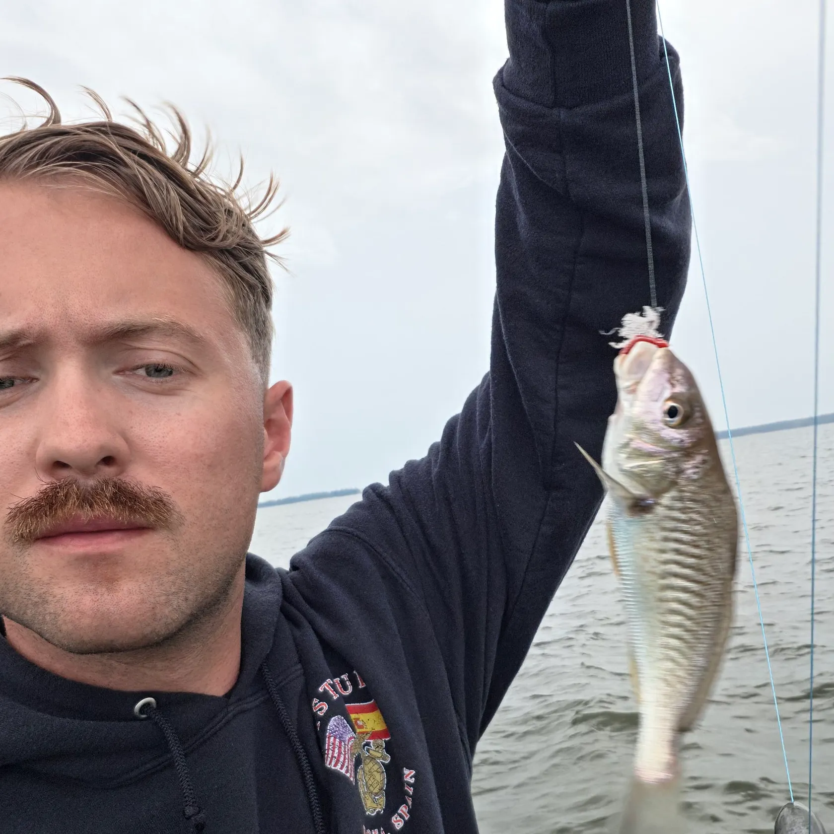Atlantic croaker caught on Fishbrain