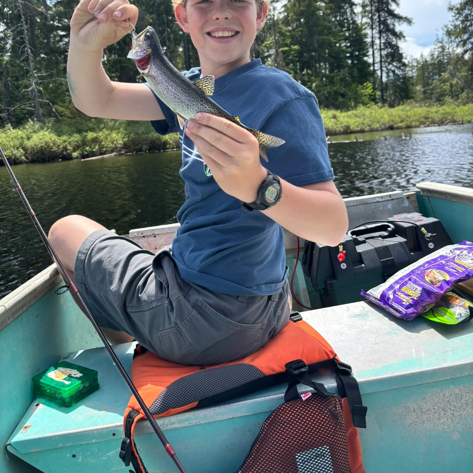 recently logged catches