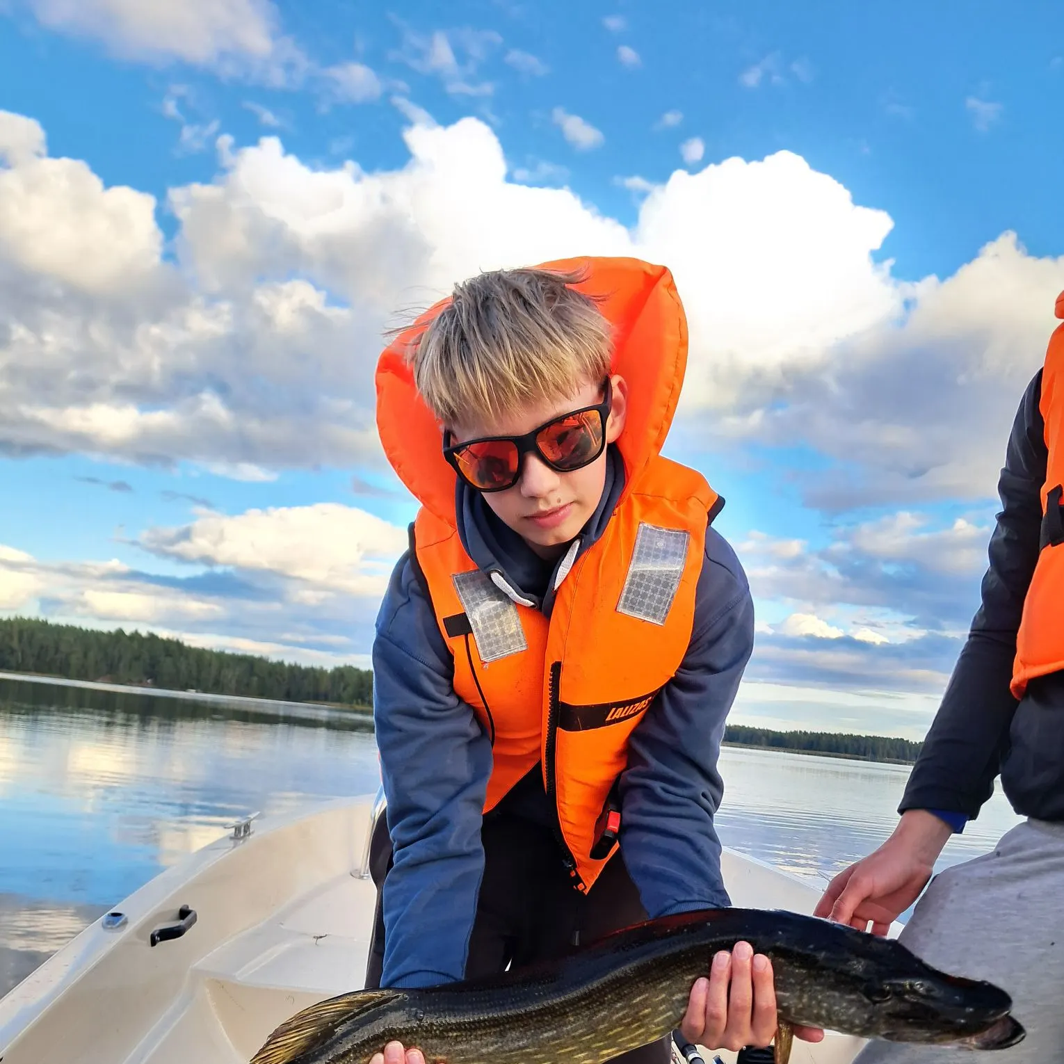 Northern pike caught on Fishbrain