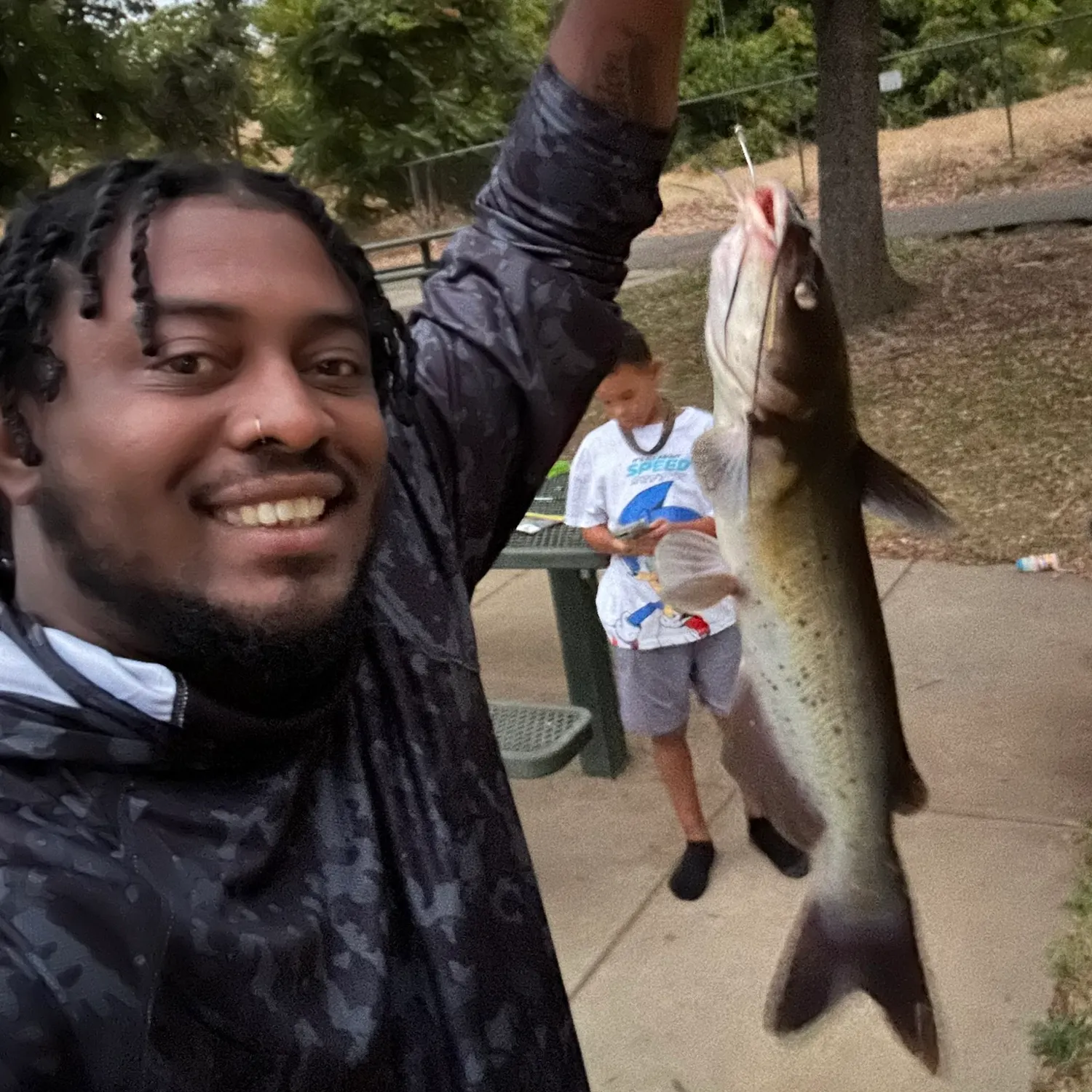 Channel catfish caught on Fishbrain