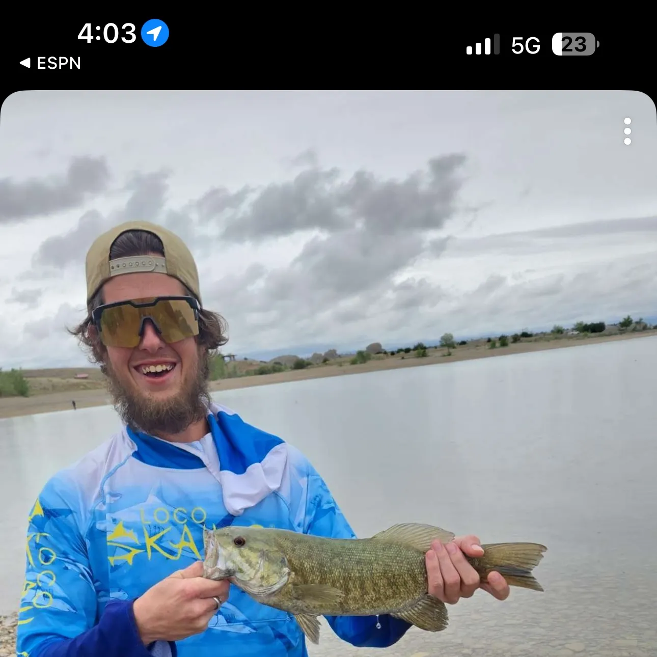 recently logged catches