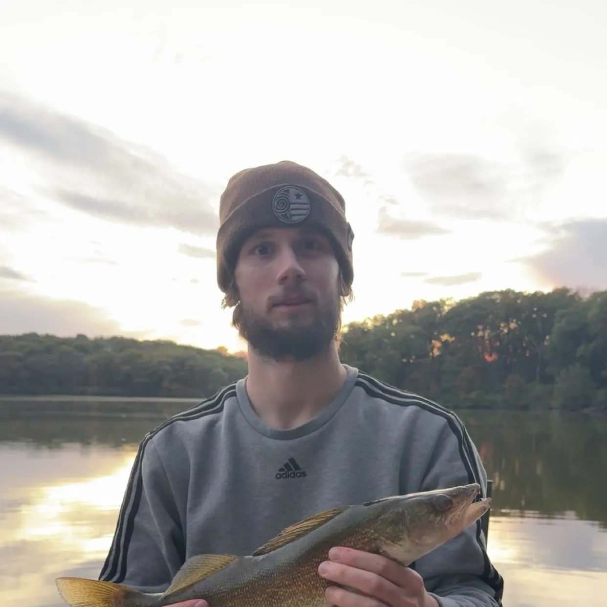 Walleye caught on Fishbrain
