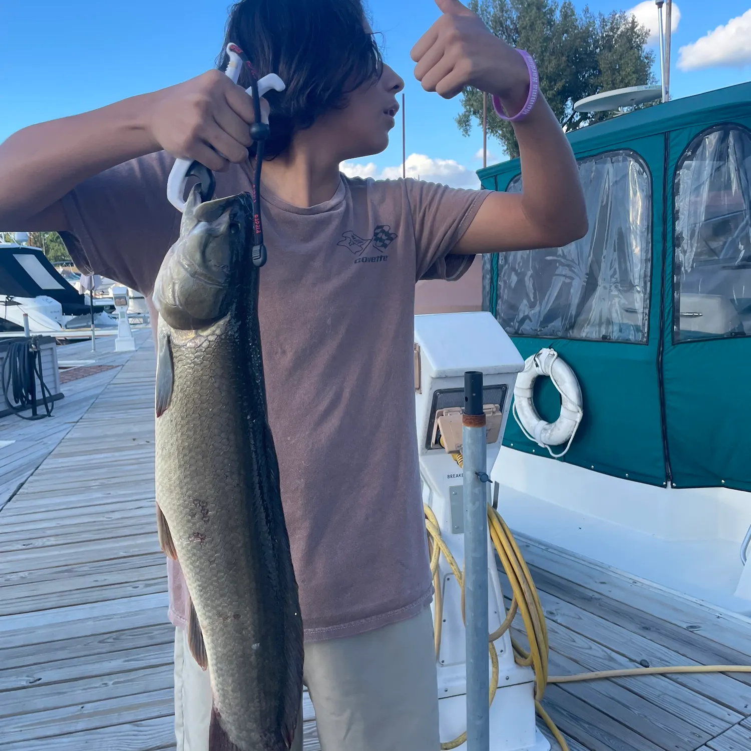 The most recent Eyetail bowfin catches on Fishbrain