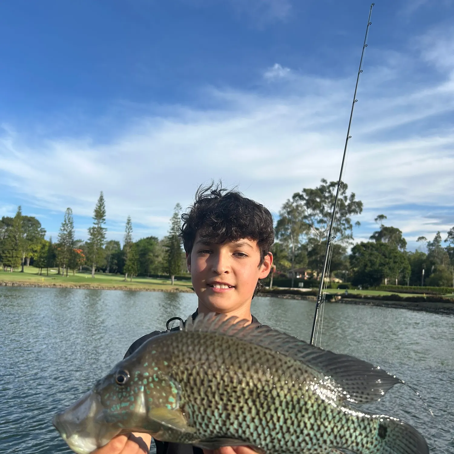 The most recent Turquoise cichlid catches on Fishbrain