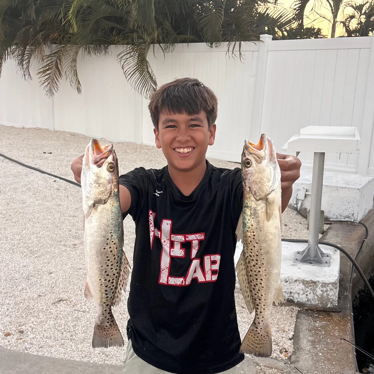 Spotted seatrout caught on Fishbrain