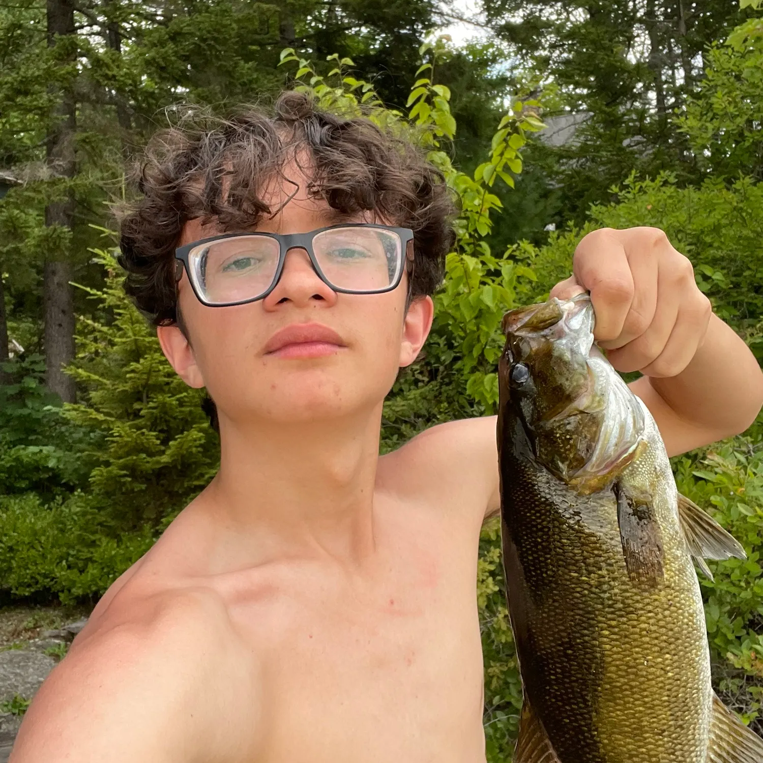 Smallmouth bass caught on Fishbrain