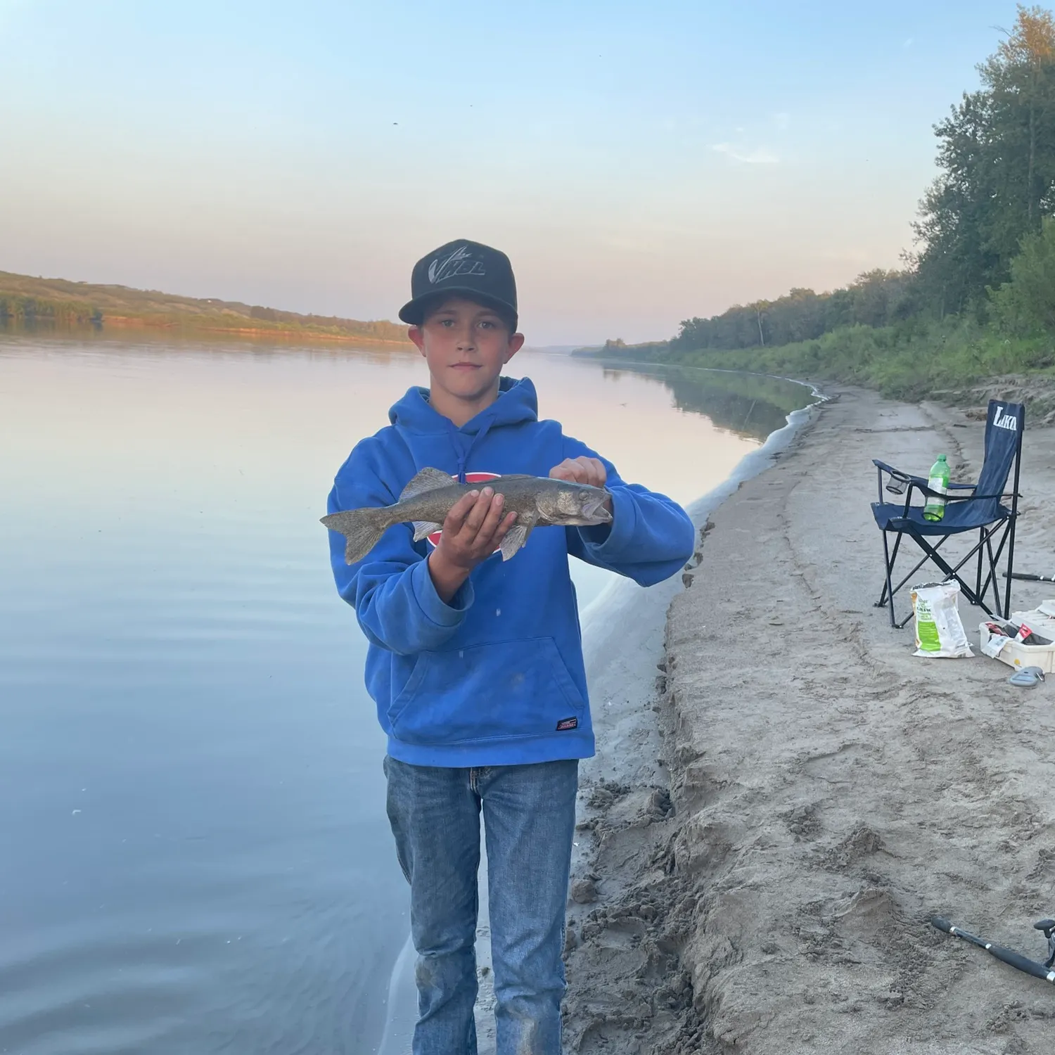 Walleye caught on Fishbrain