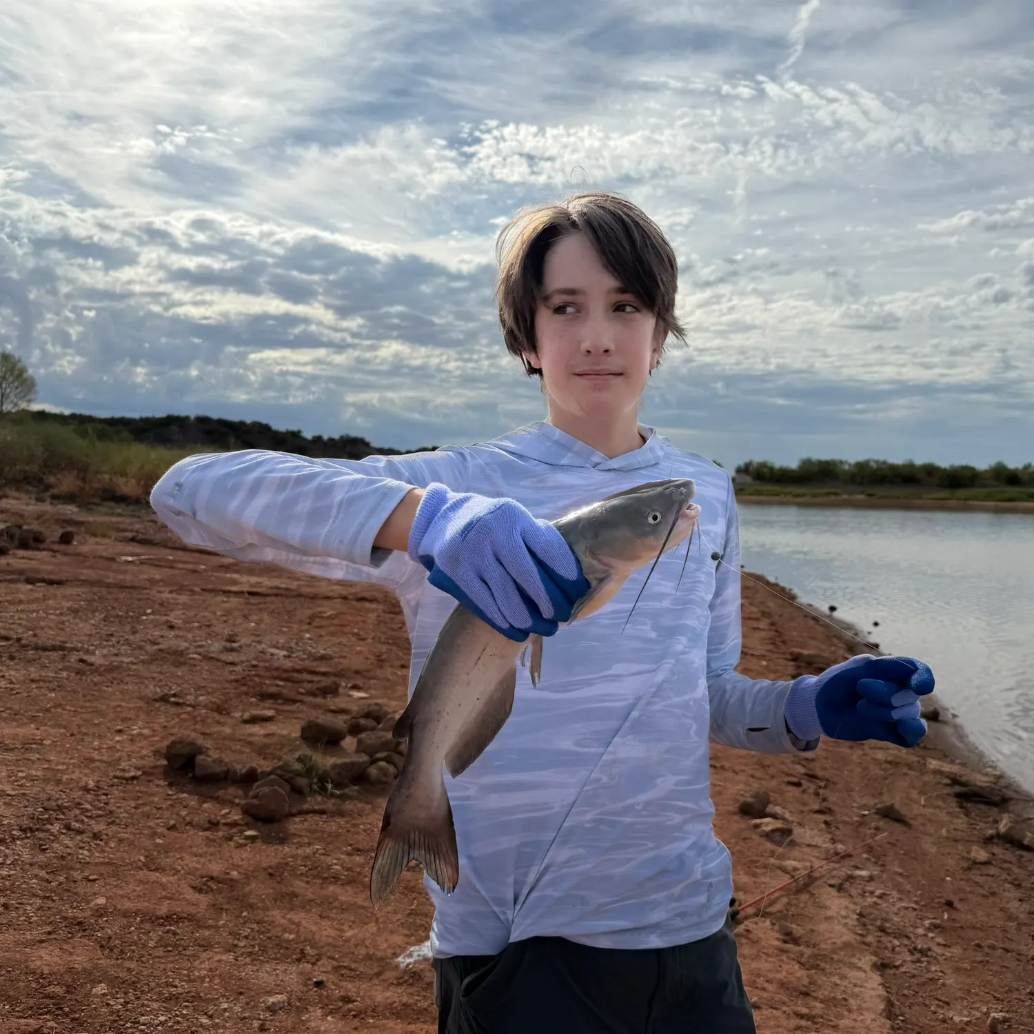 Channel catfish caught on Fishbrain