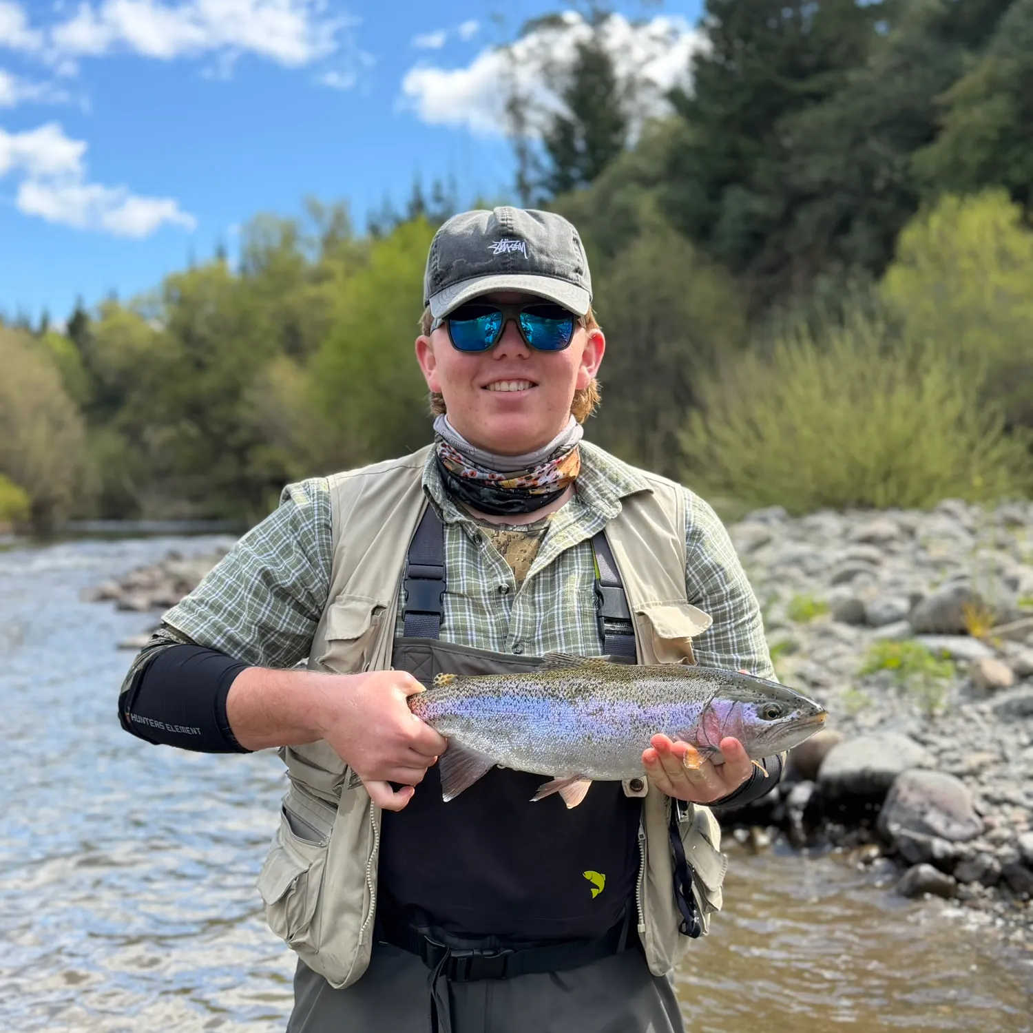 Rainbow trout caught on Fishbrain