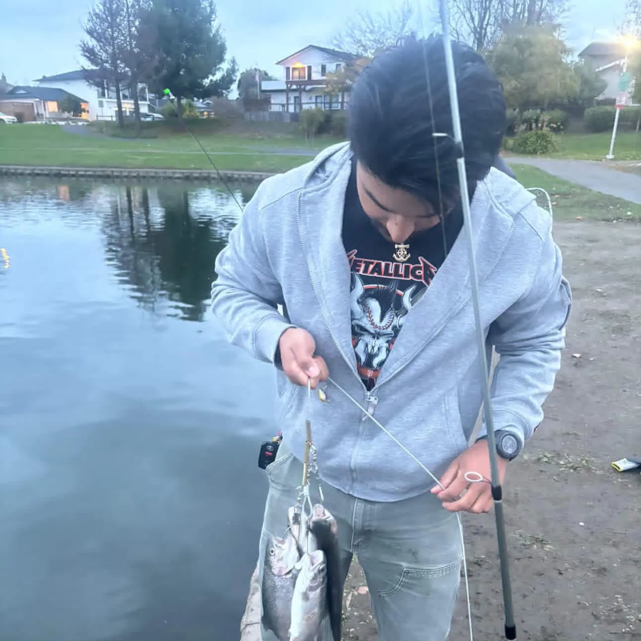 recently logged catches