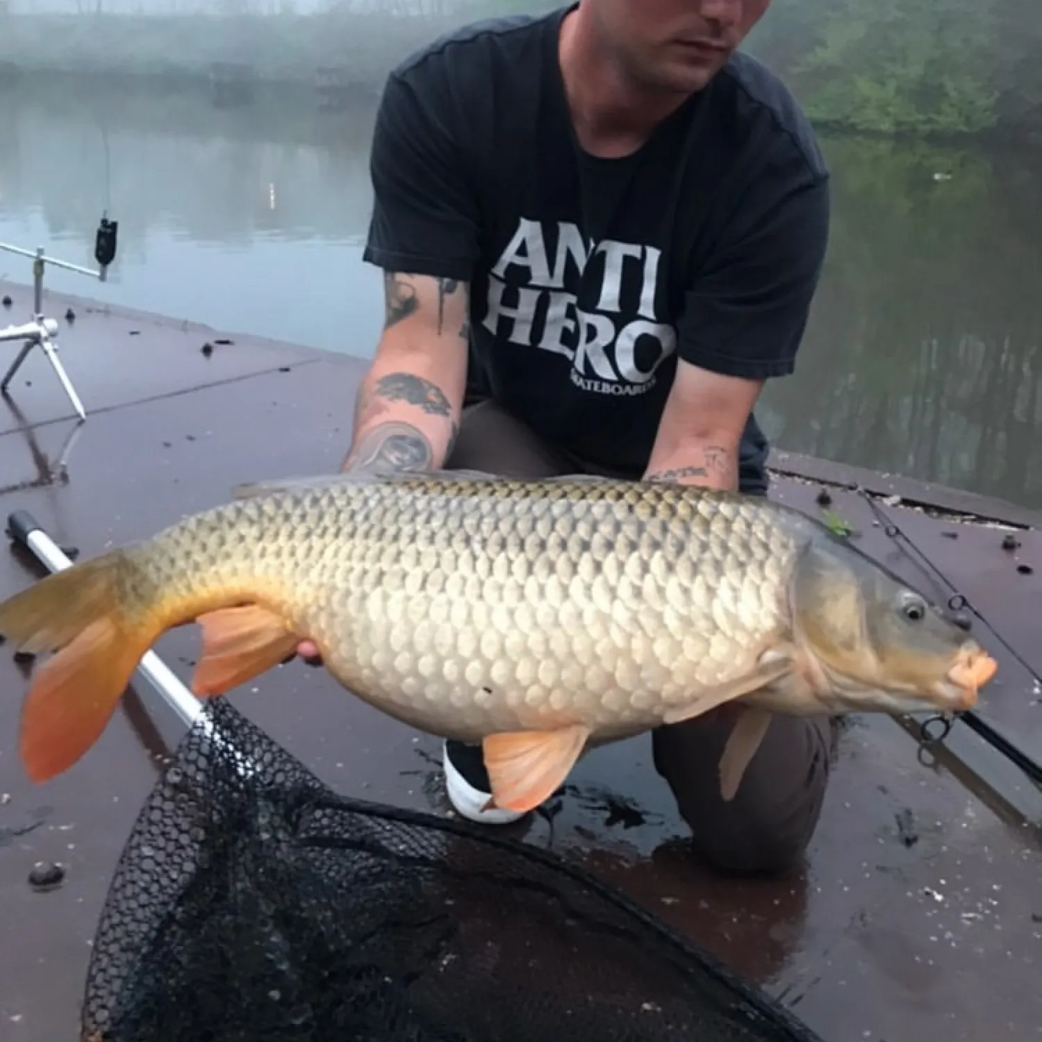 recently logged catches