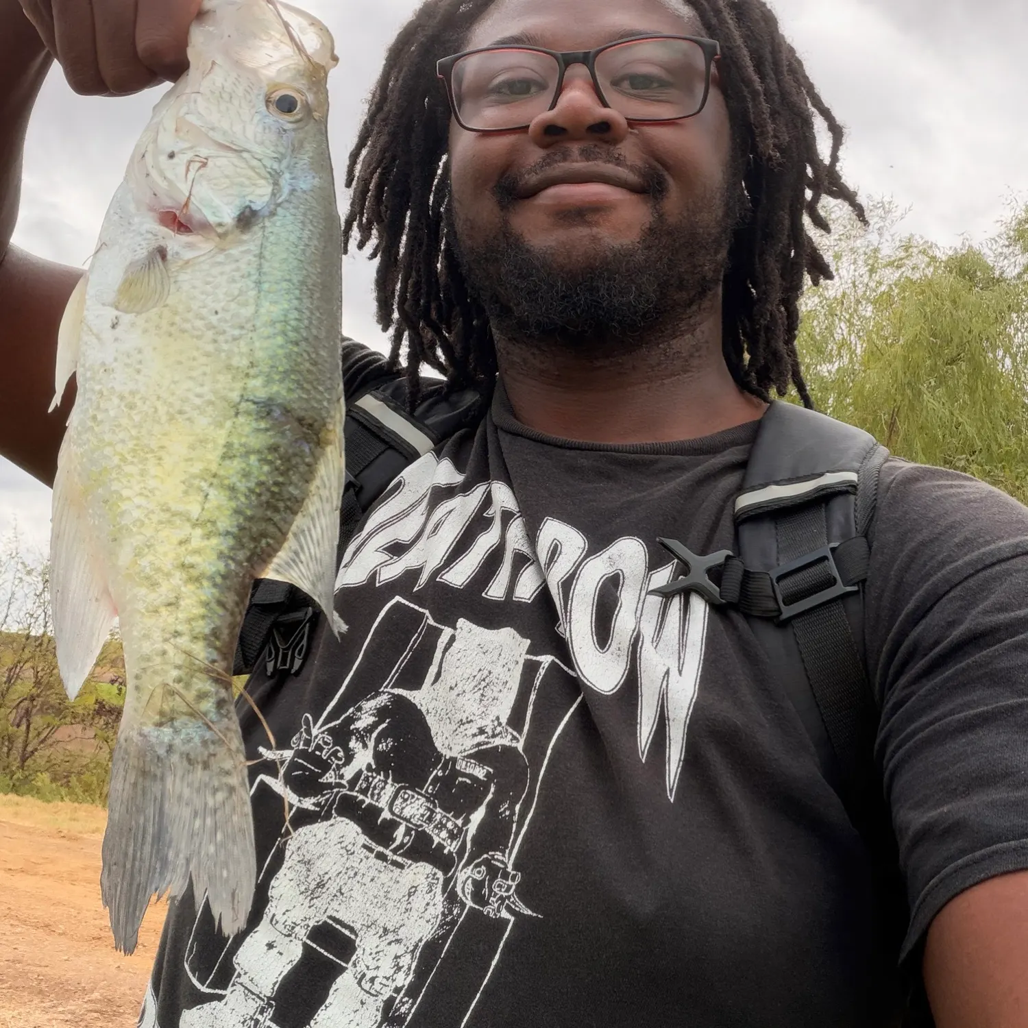 White crappie caught on Fishbrain