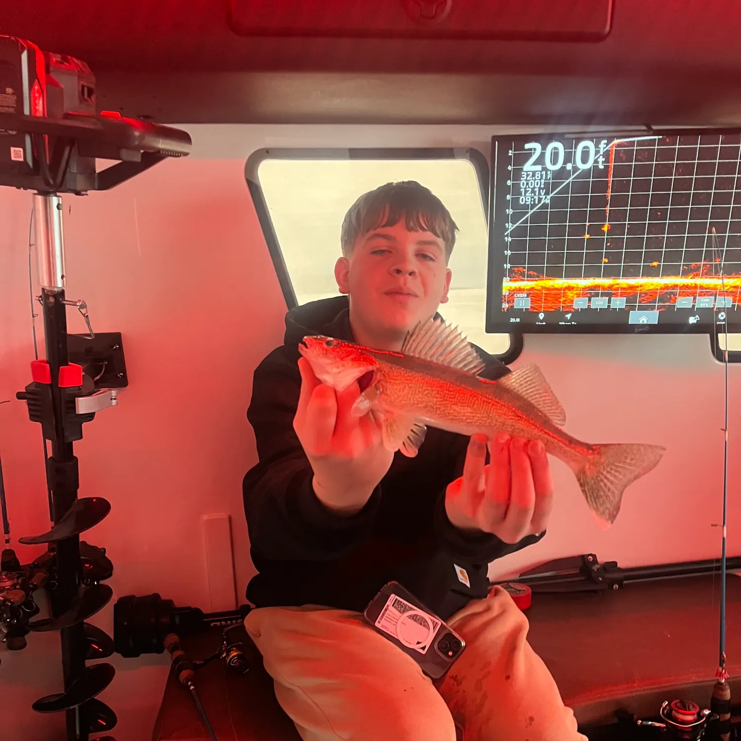 recently logged catches