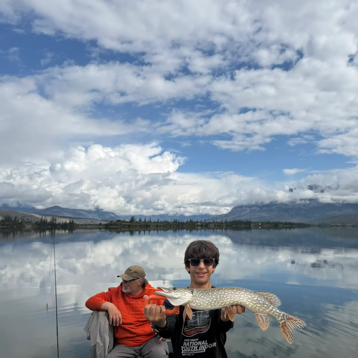 Northern pike caught on Fishbrain