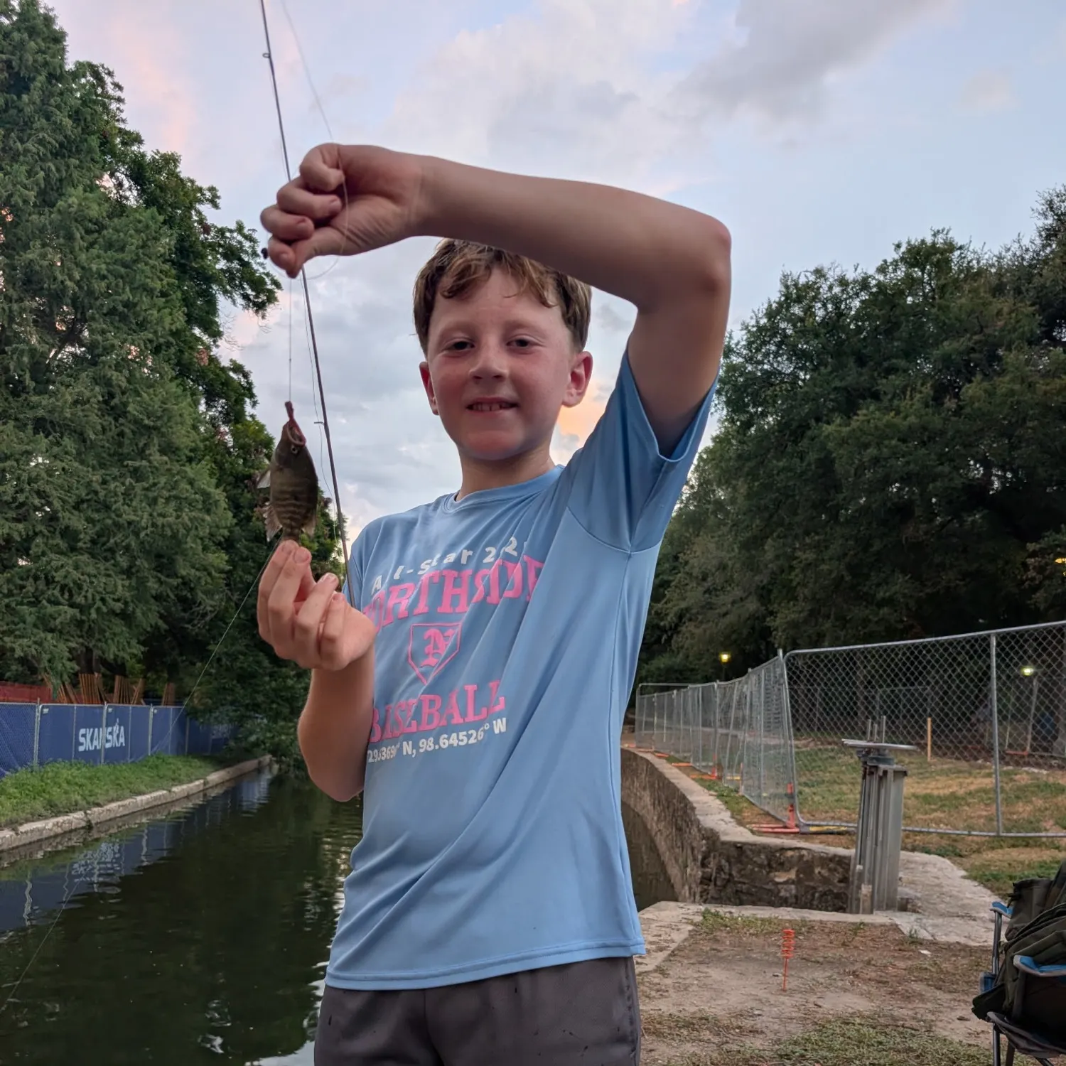 Rio Grande cichlid caught on Fishbrain