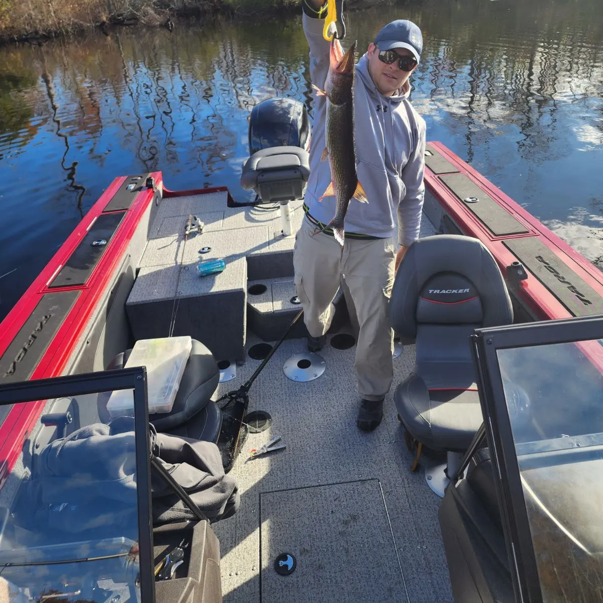 The most recent Chain pickerel catches on Fishbrain