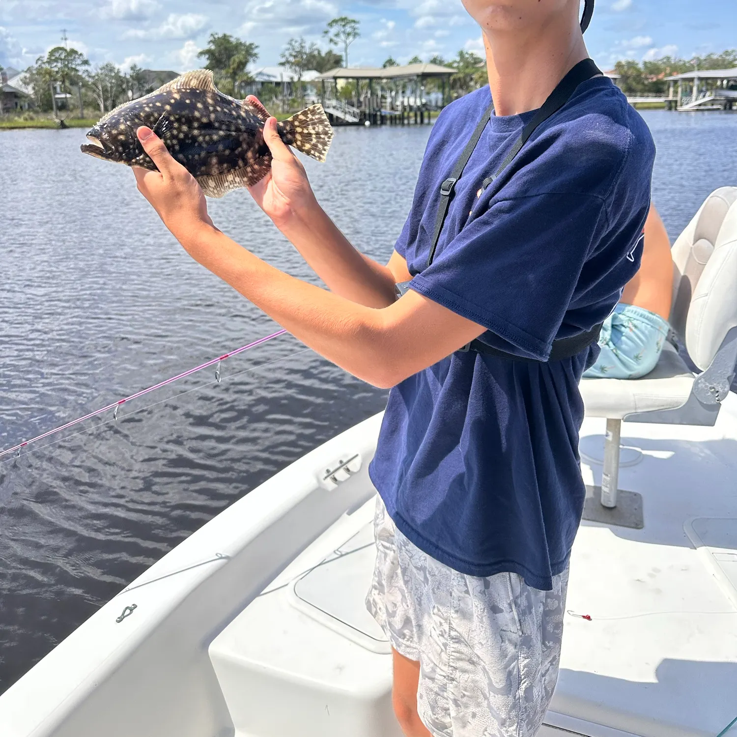 Southern flounder caught on Fishbrain
