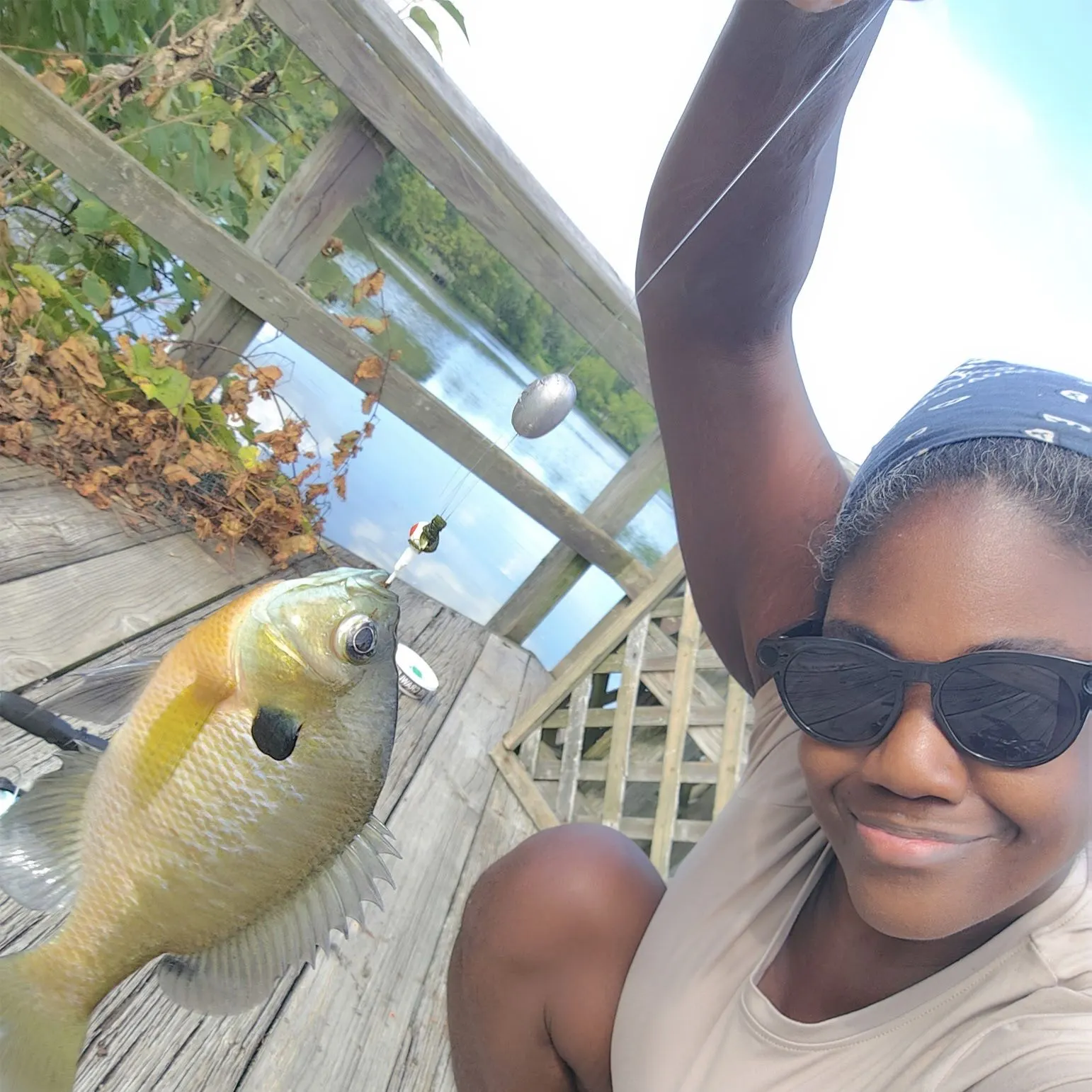 Bluegill caught on Fishbrain