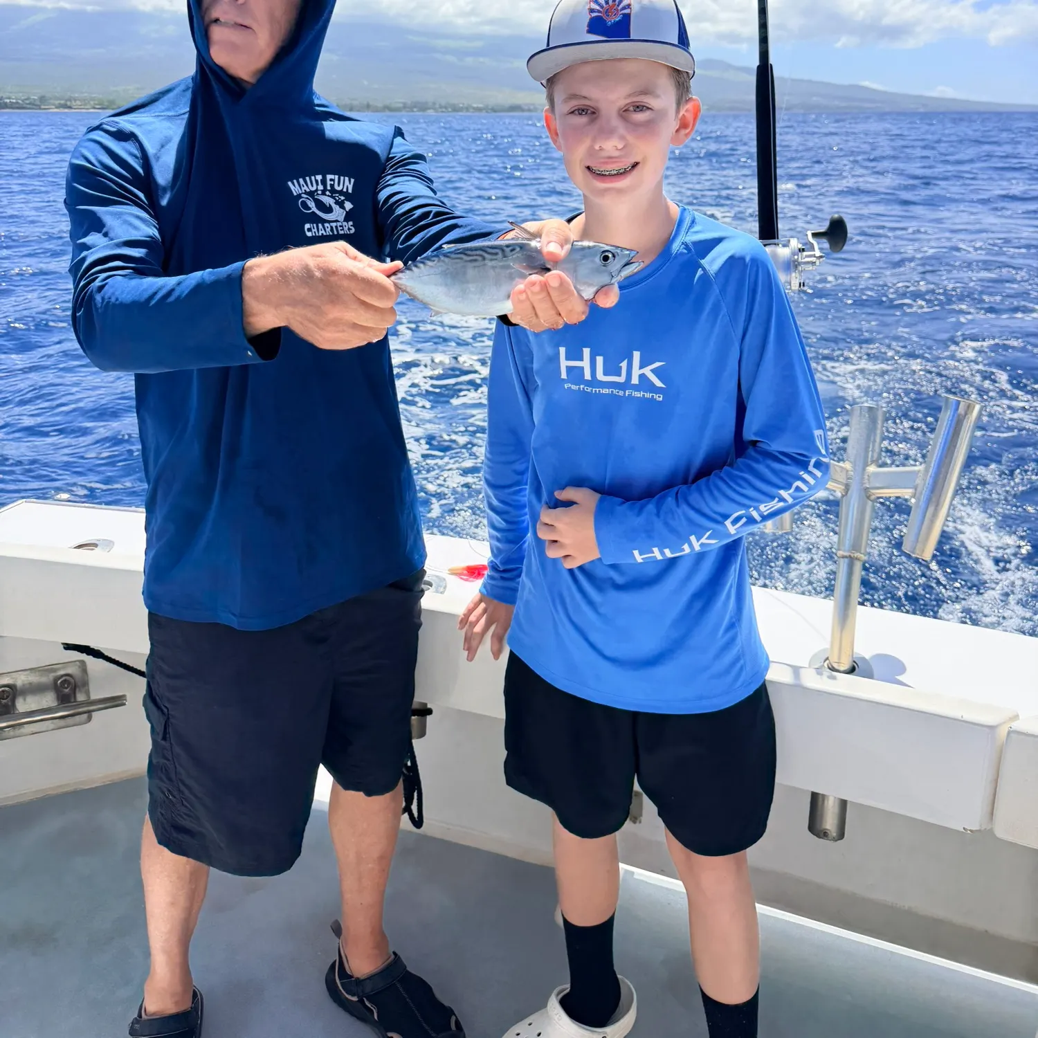 Skipjack tuna caught on Fishbrain