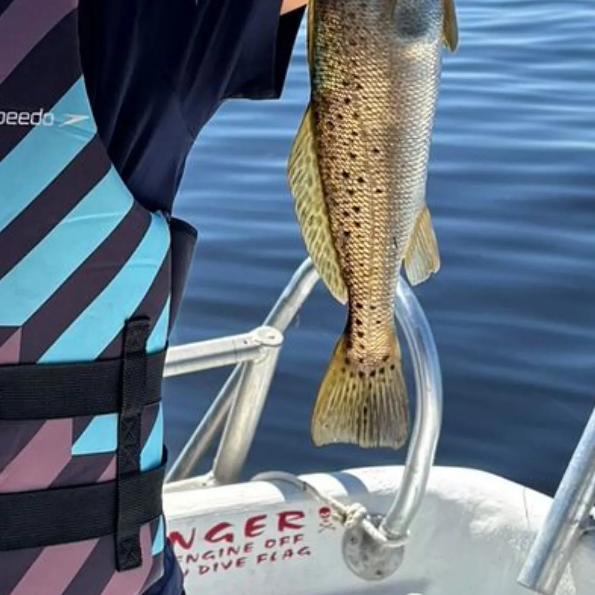Spotted seatrout caught on Fishbrain