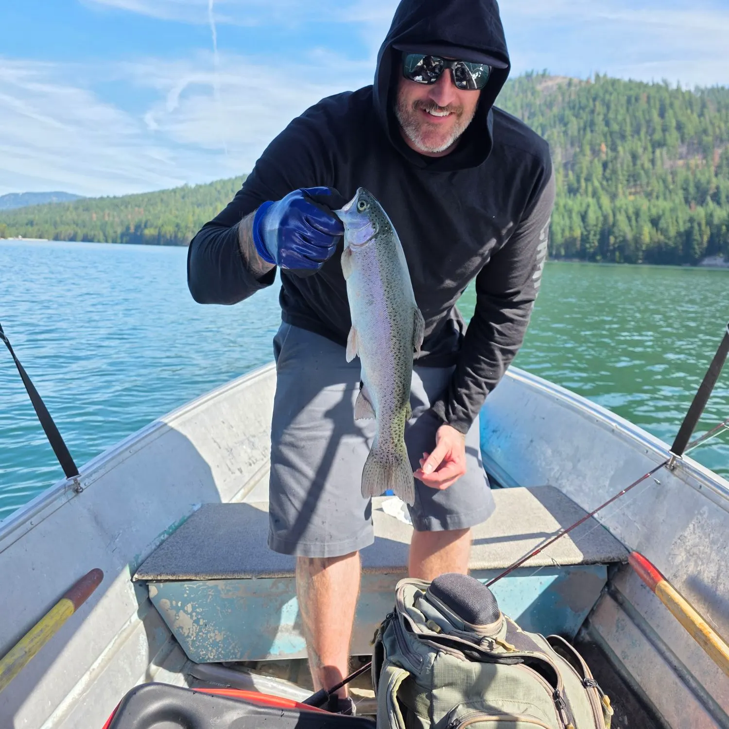 Rainbow trout caught on Fishbrain