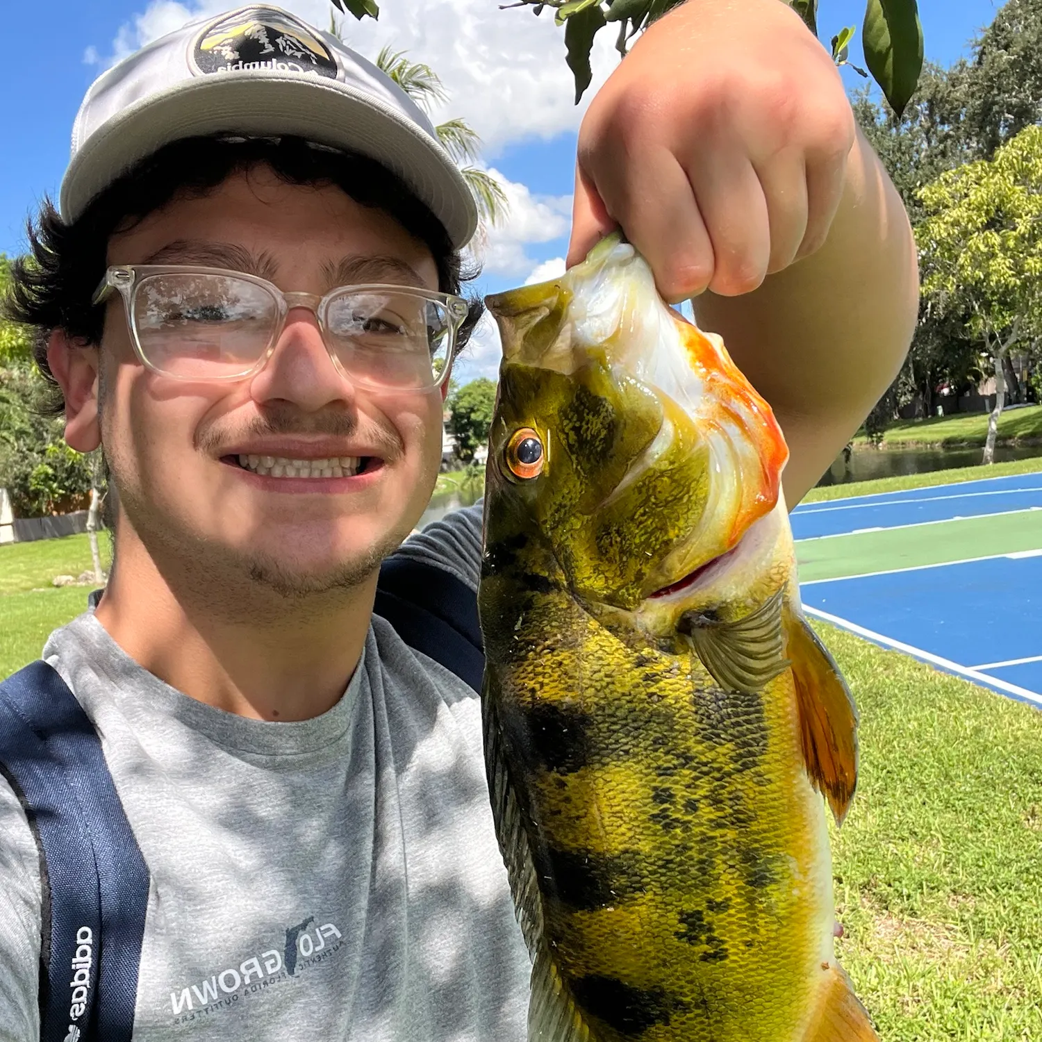 Butterfly peacock bass caught on Fishbrain