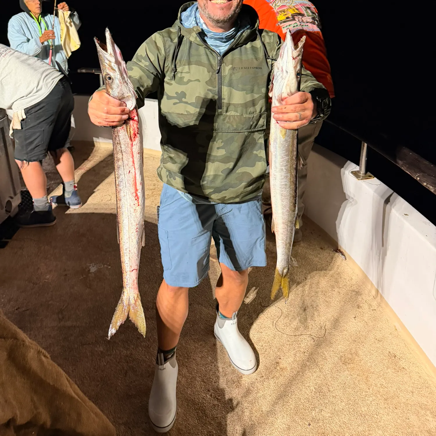 The most recent Pacific barracuda catches on Fishbrain