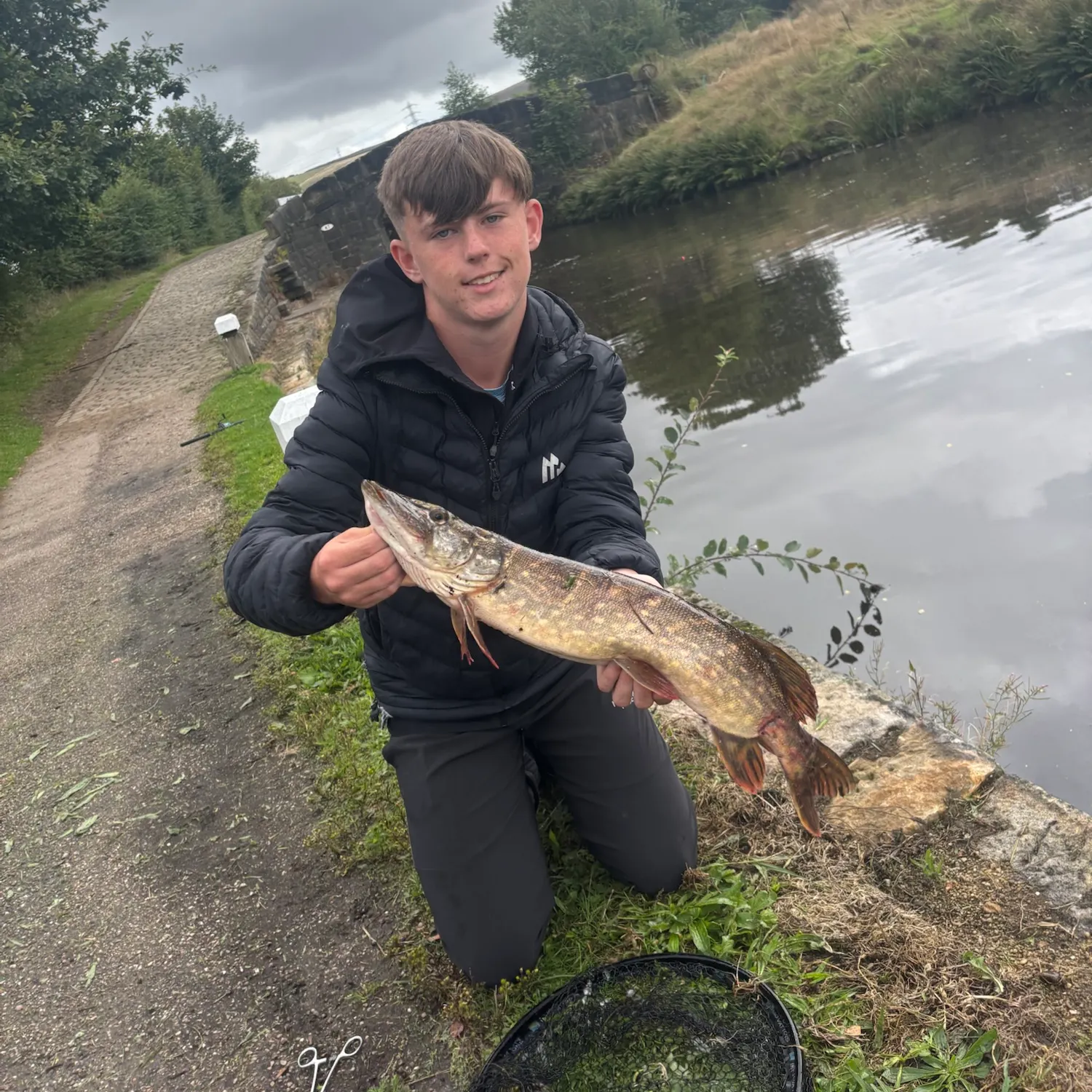 Northern pike caught on Fishbrain