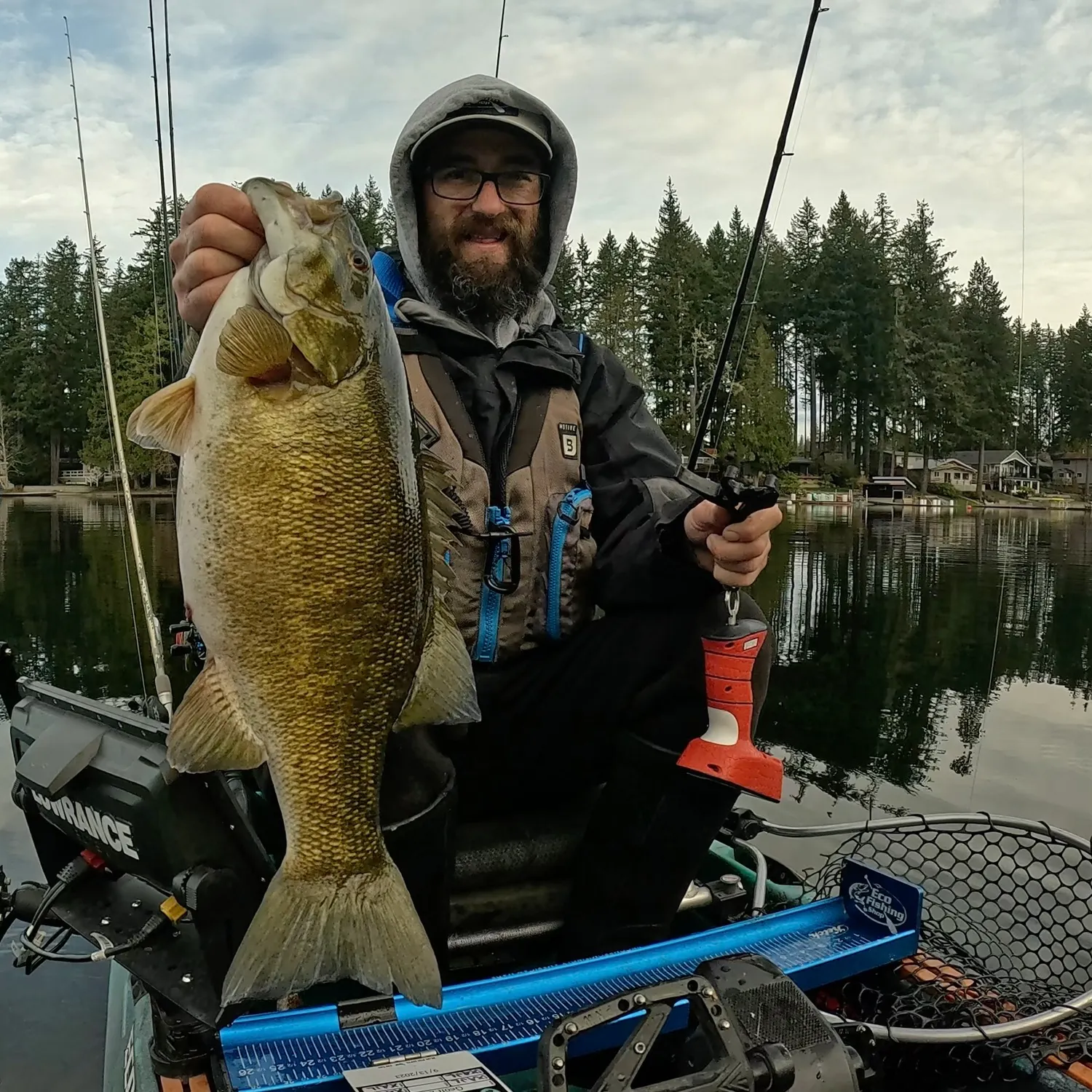 The most recent Smallmouth bass catches on Fishbrain