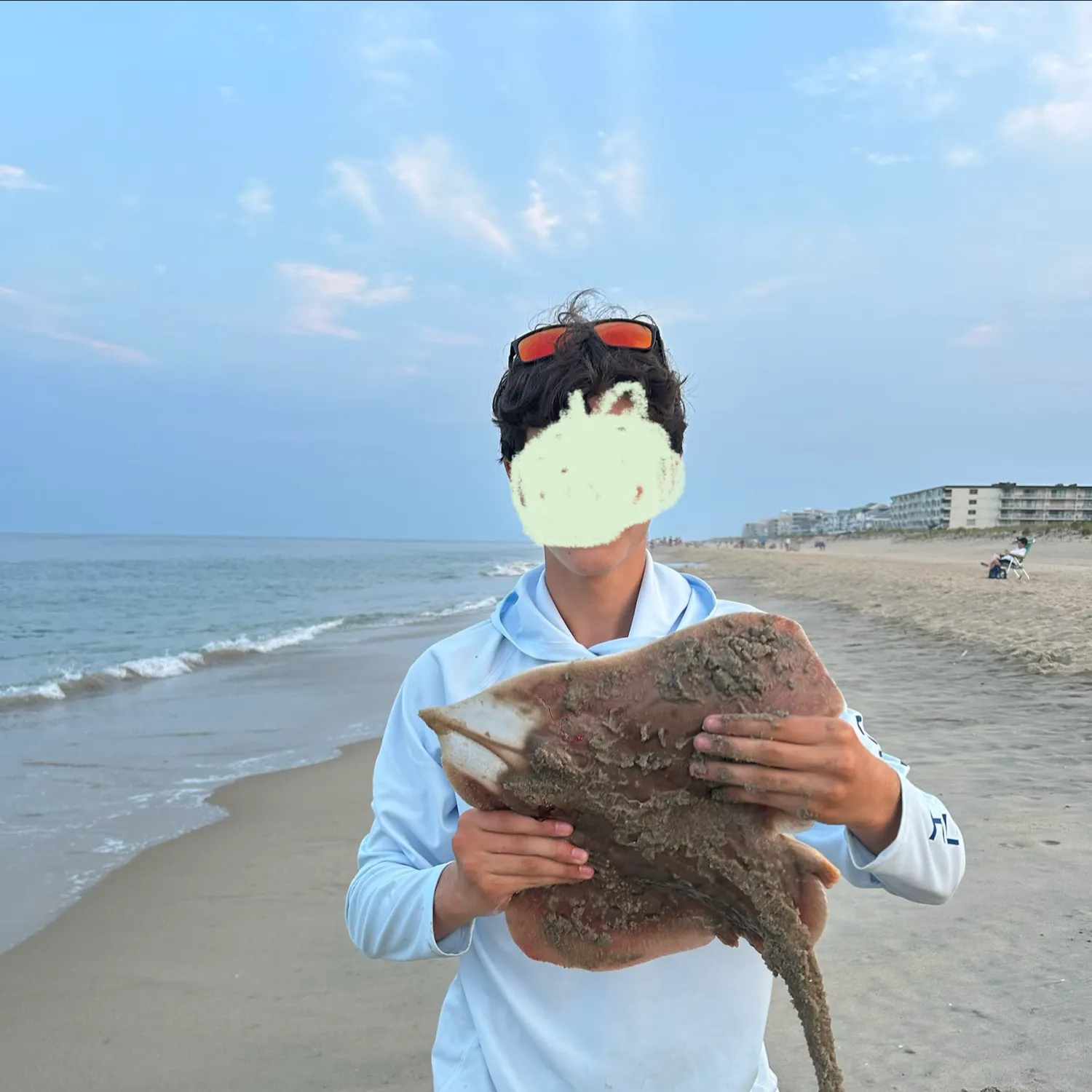 Clearnose skate caught on Fishbrain