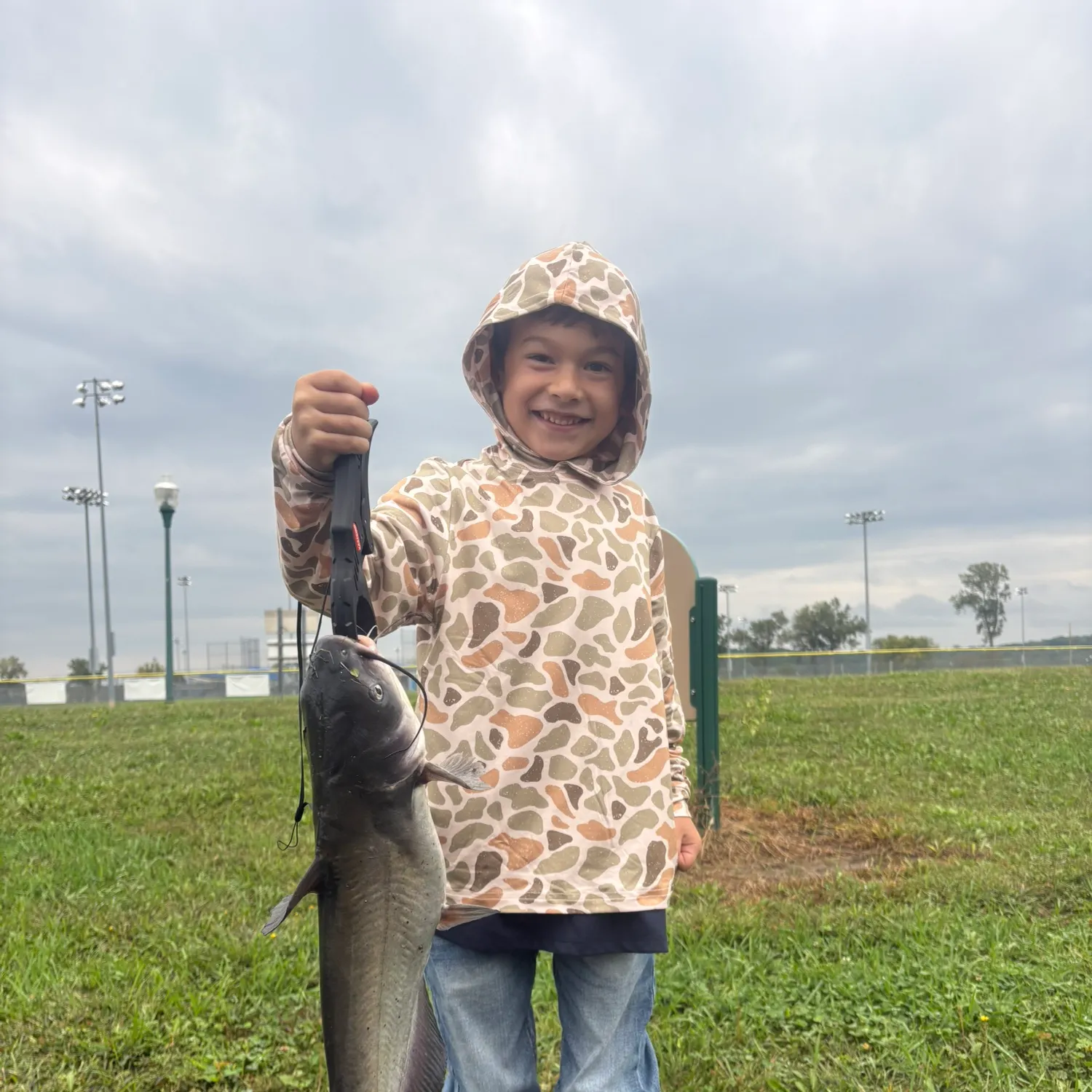 Channel catfish caught on Fishbrain