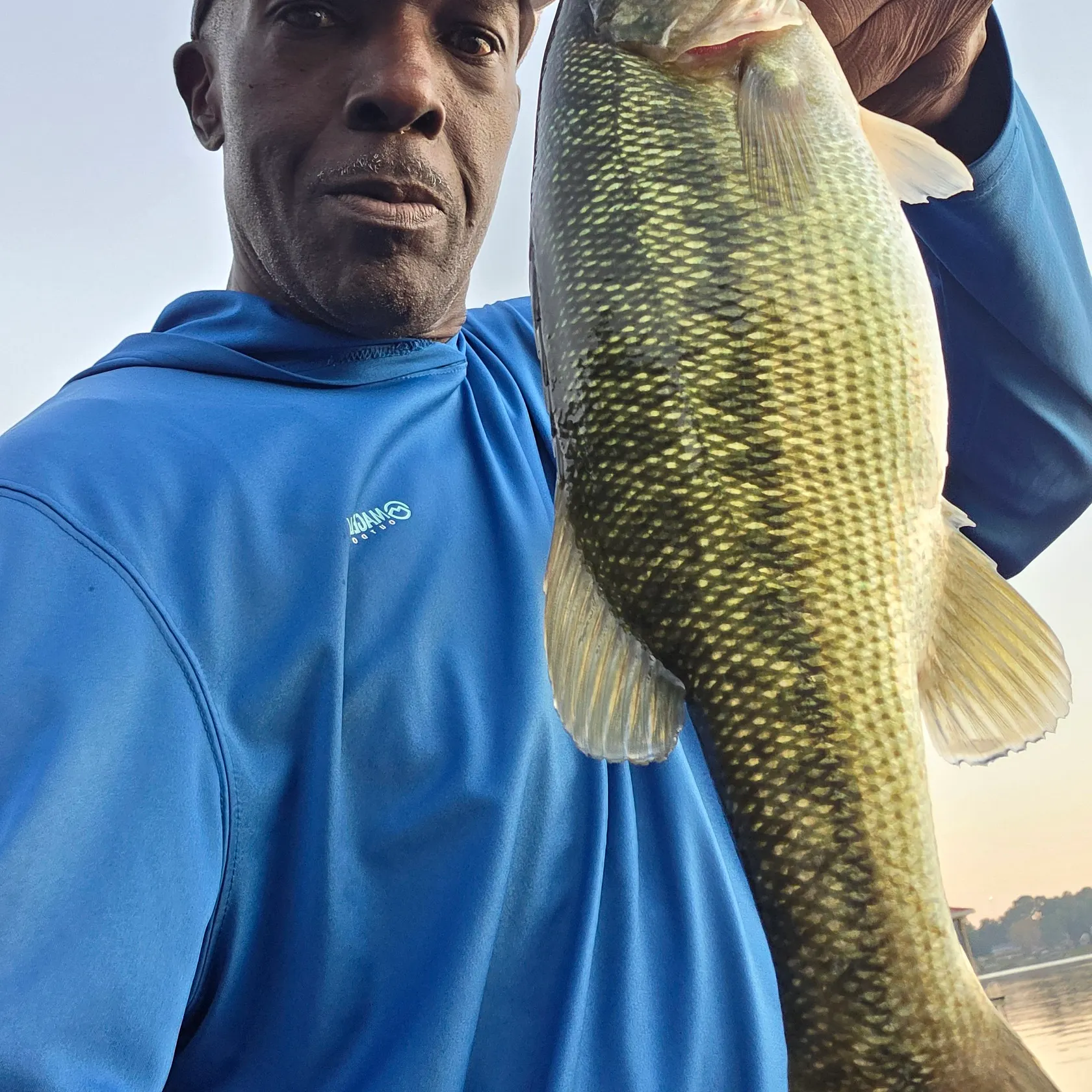 Spotted bass caught on Fishbrain