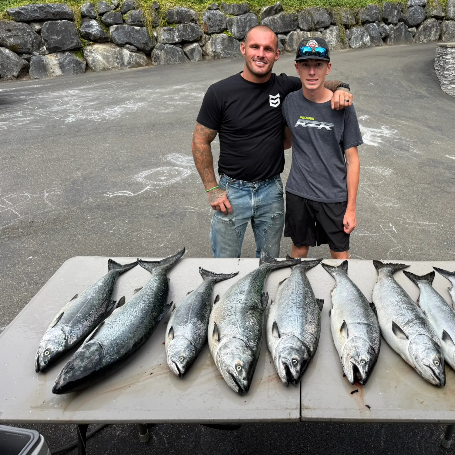 recently logged catches