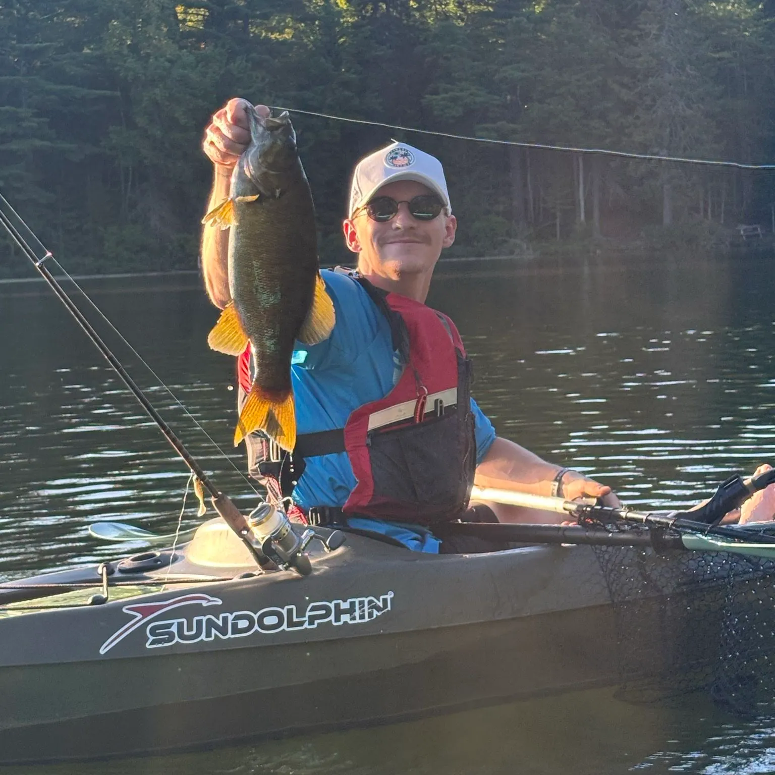 Smallmouth bass caught on Fishbrain