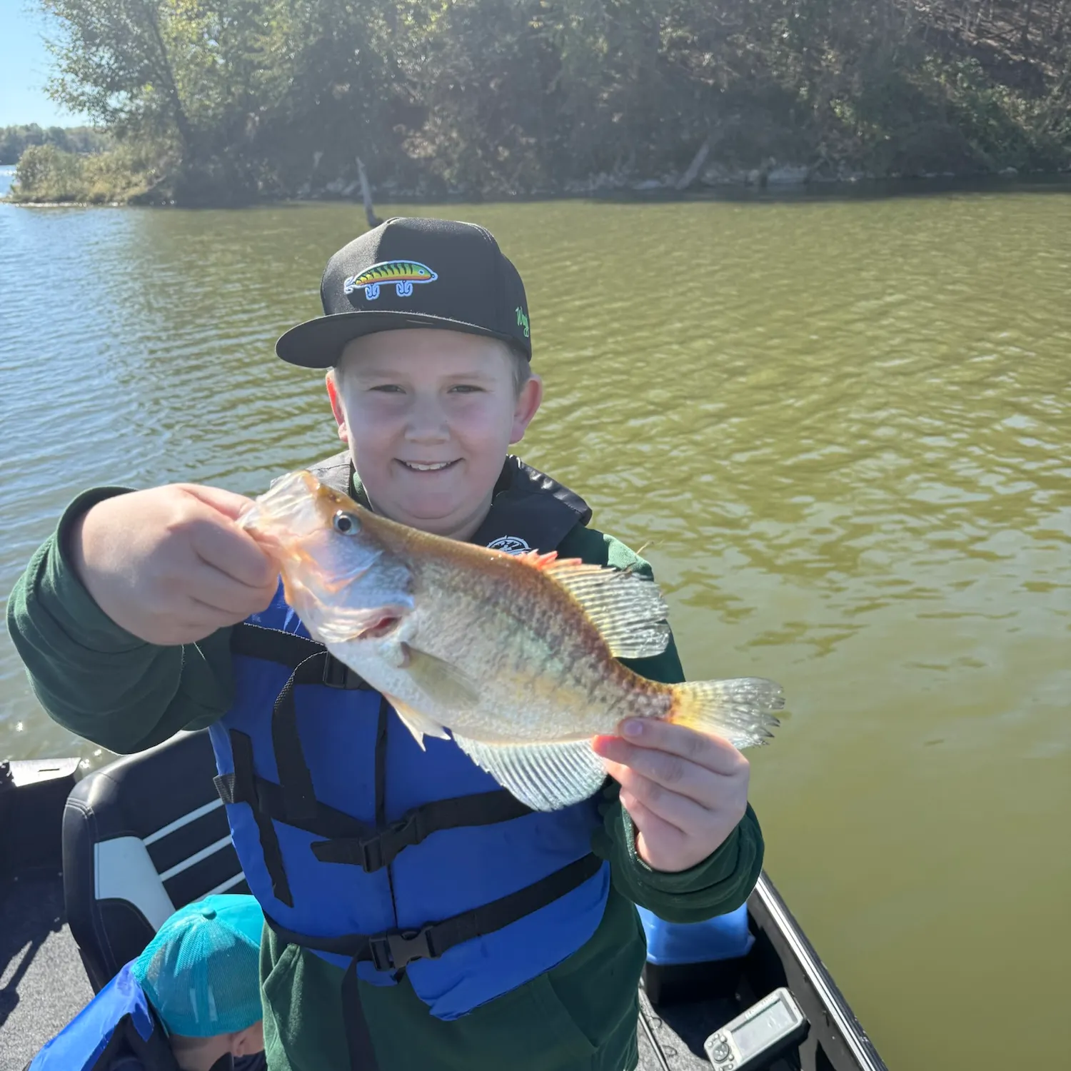 White crappie caught on Fishbrain