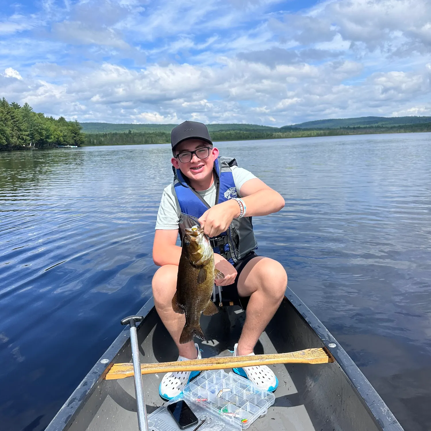 Smallmouth bass caught on Fishbrain