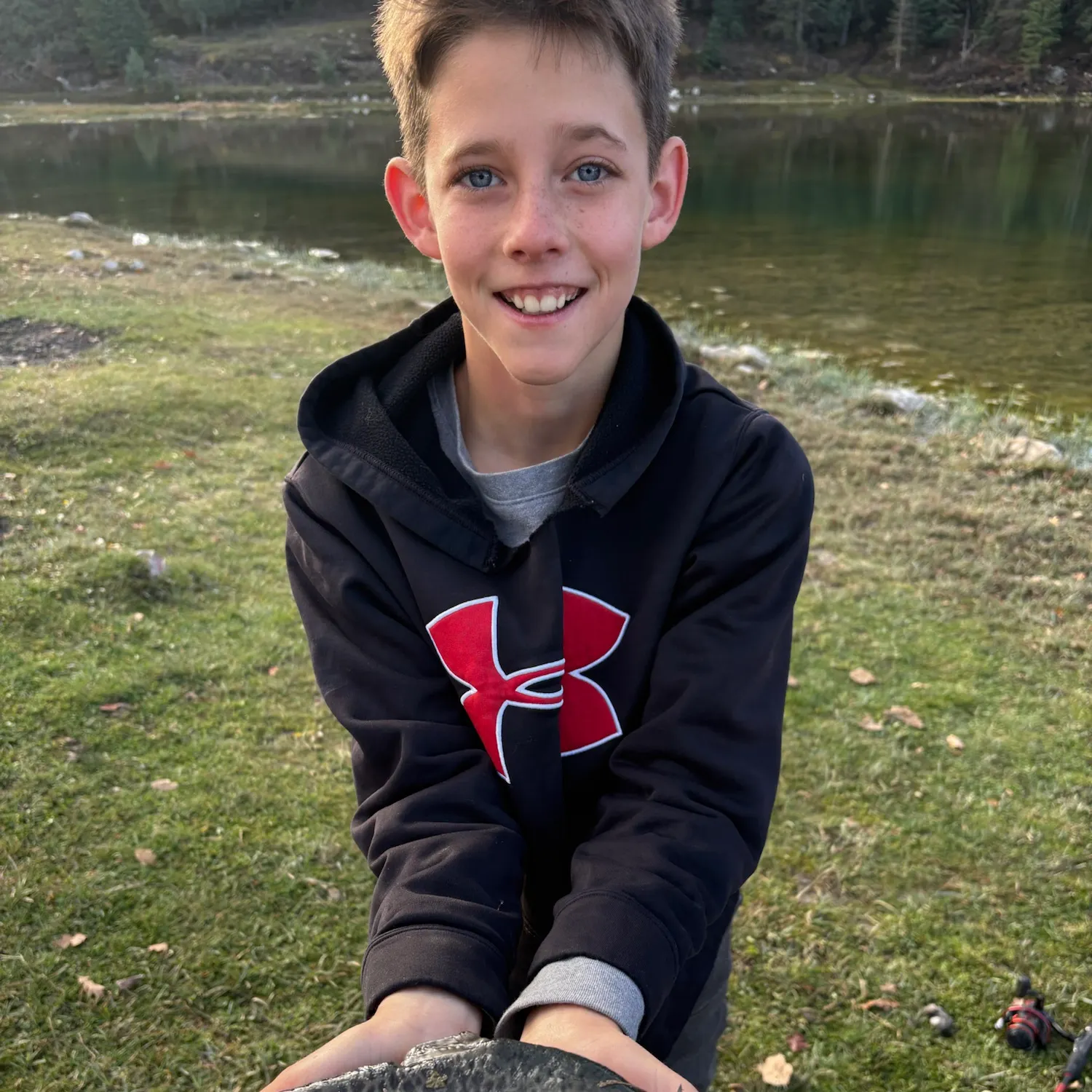 Tiger trout caught on Fishbrain
